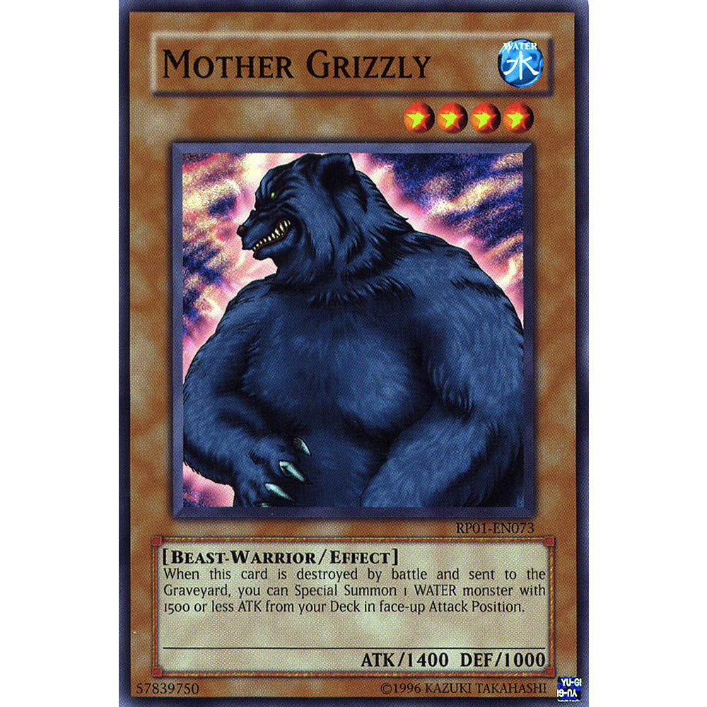 Mother Grizzly RP01-EN073 Yu-Gi-Oh! Card from the Retro Pack 1 Set