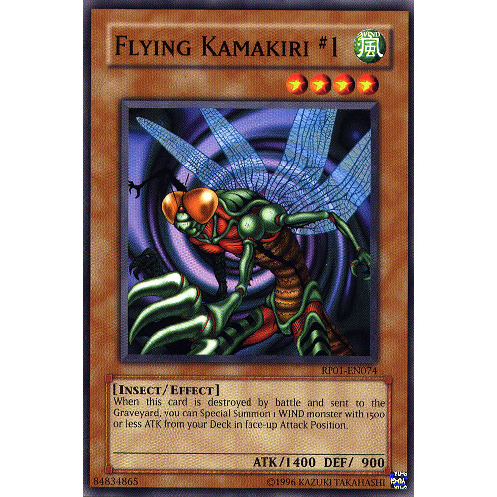 Flying Kamakiri #1 RP01-EN074 Yu-Gi-Oh! Card from the Retro Pack 1 Set