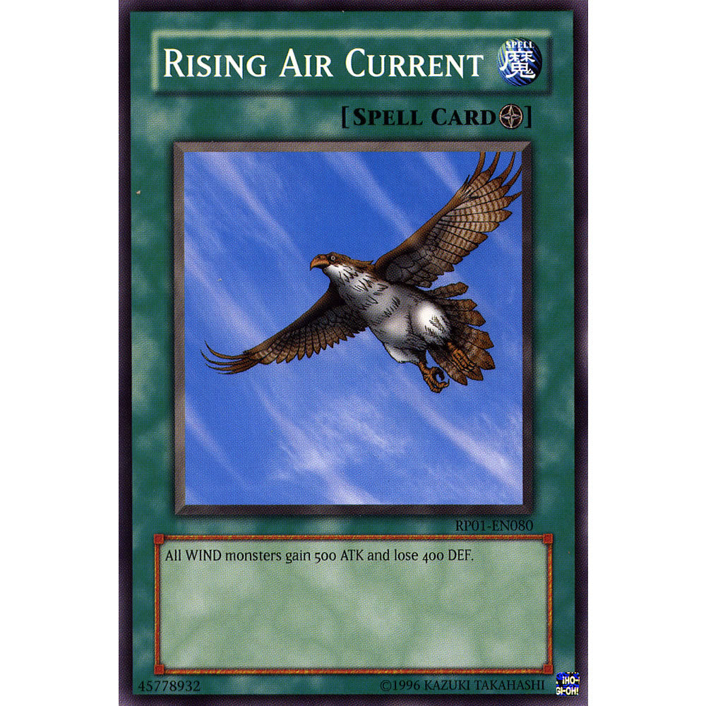 Rising Air Current RP01-EN080 Yu-Gi-Oh! Card from the Retro Pack 1 Set