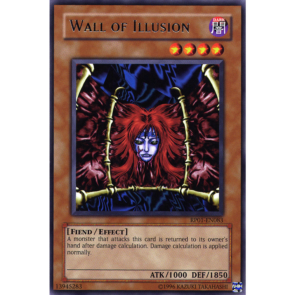 Wall of Illusion RP01-EN083 Yu-Gi-Oh! Card from the Retro Pack 1 Set