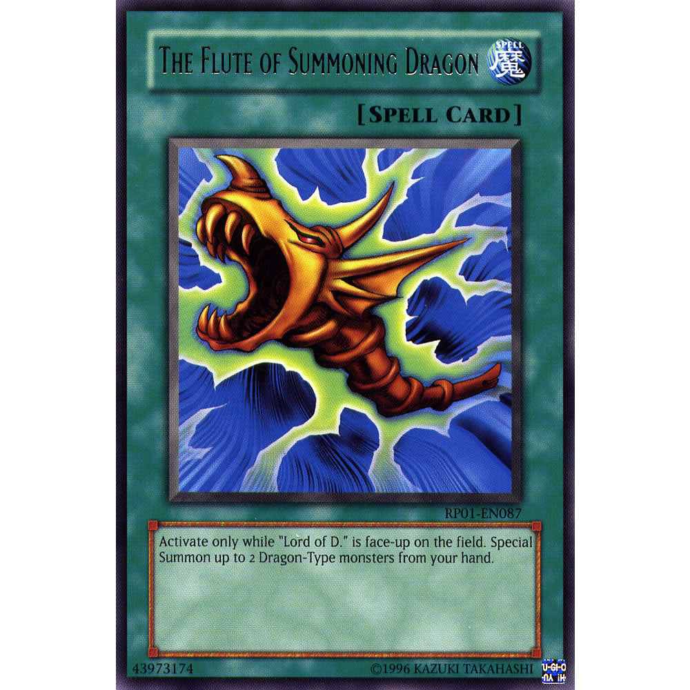 The Flute of Summoning Dragon RP01-EN087 Yu-Gi-Oh! Card from the Retro Pack 1 Set