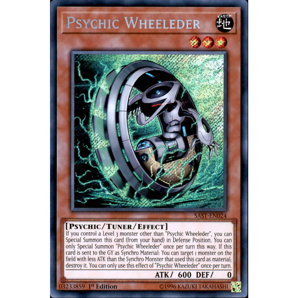 Psychic Wheeleder SAST-EN024 Yu-Gi-Oh! Card from the Savage Strike Set