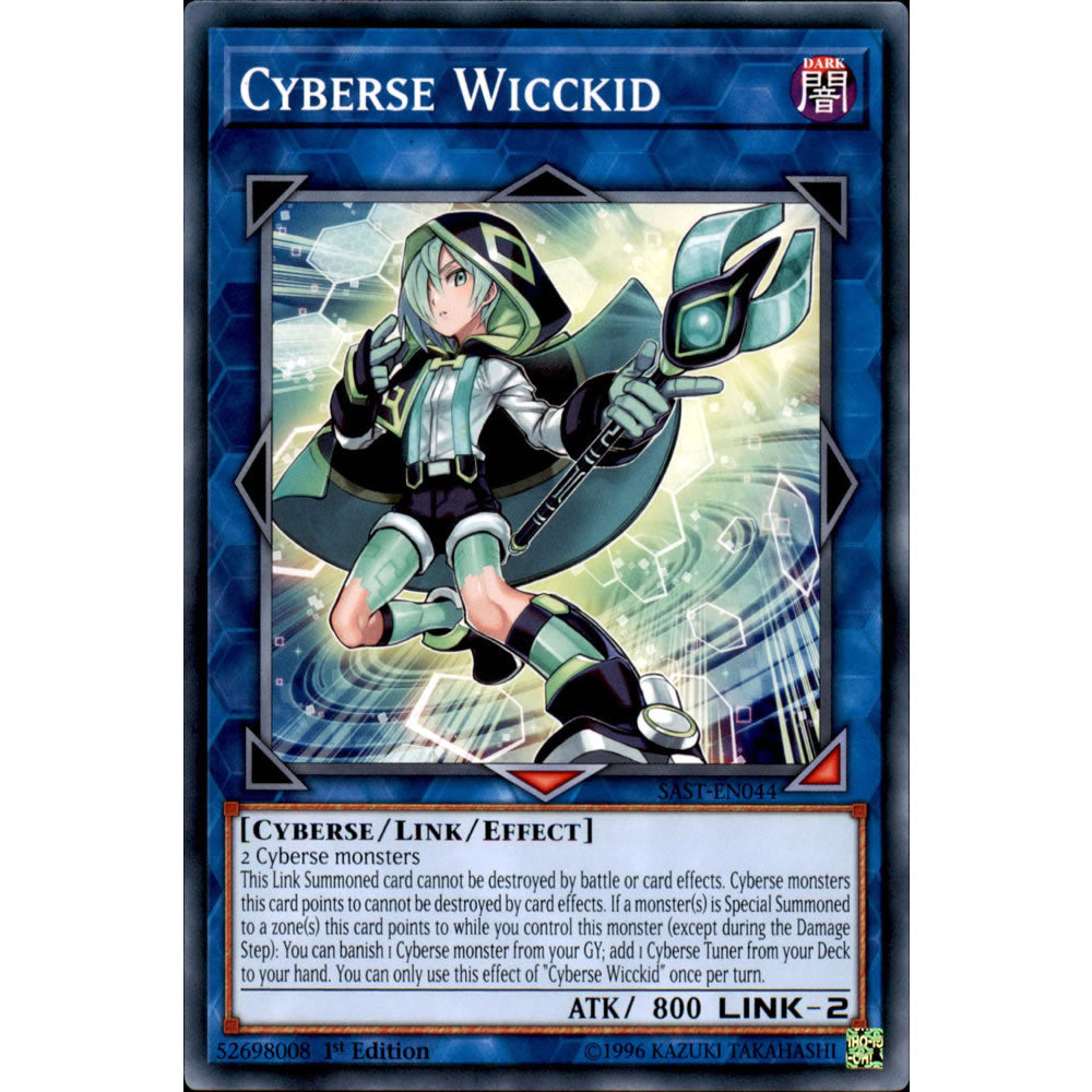 Cyberse Wicckid SAST-EN044 Yu-Gi-Oh! Card from the Savage Strike Set