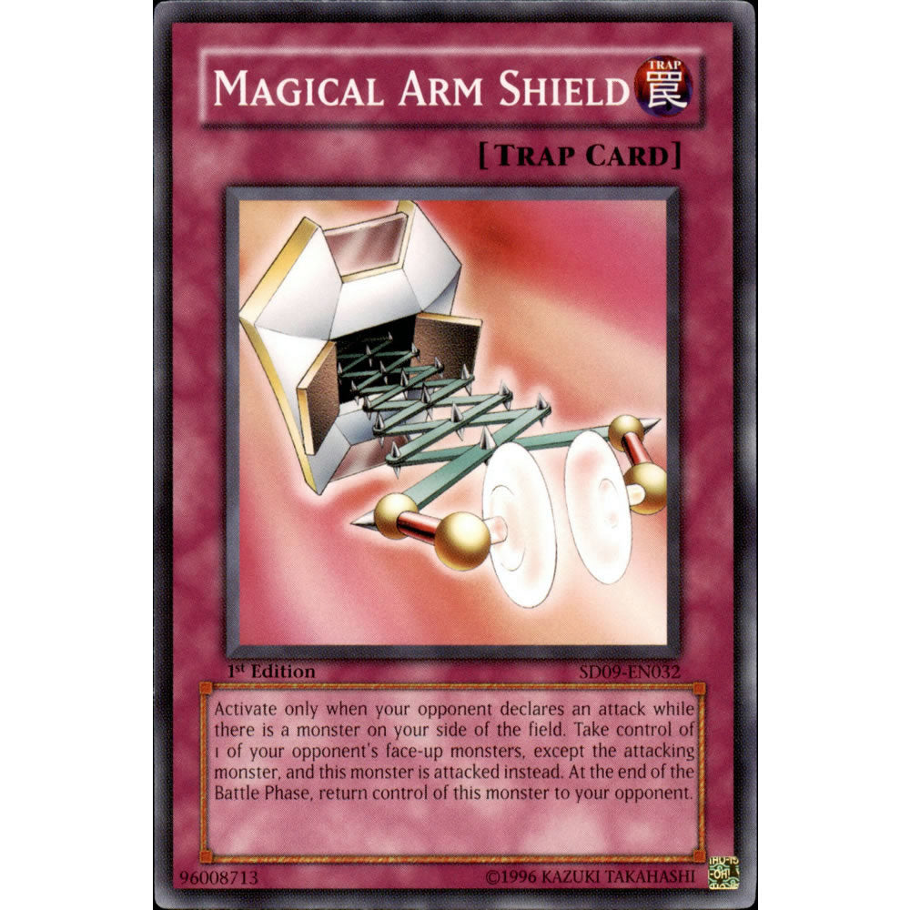 Magical Arm Shield SD09-EN032 Yu-Gi-Oh! Card from the Dinosaur's Rage Set