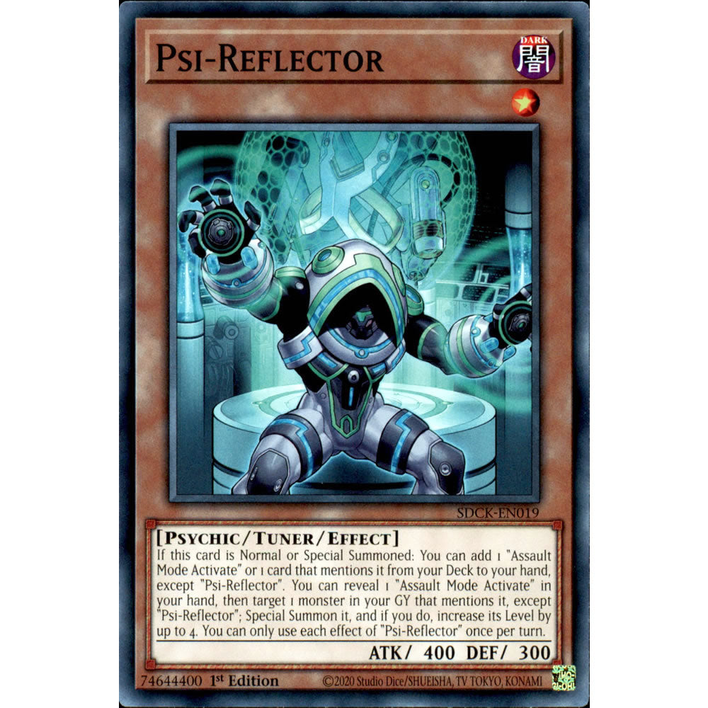 Psi-Reflector SDCK-EN019 Yu-Gi-Oh! Card from the The Crimson King Set