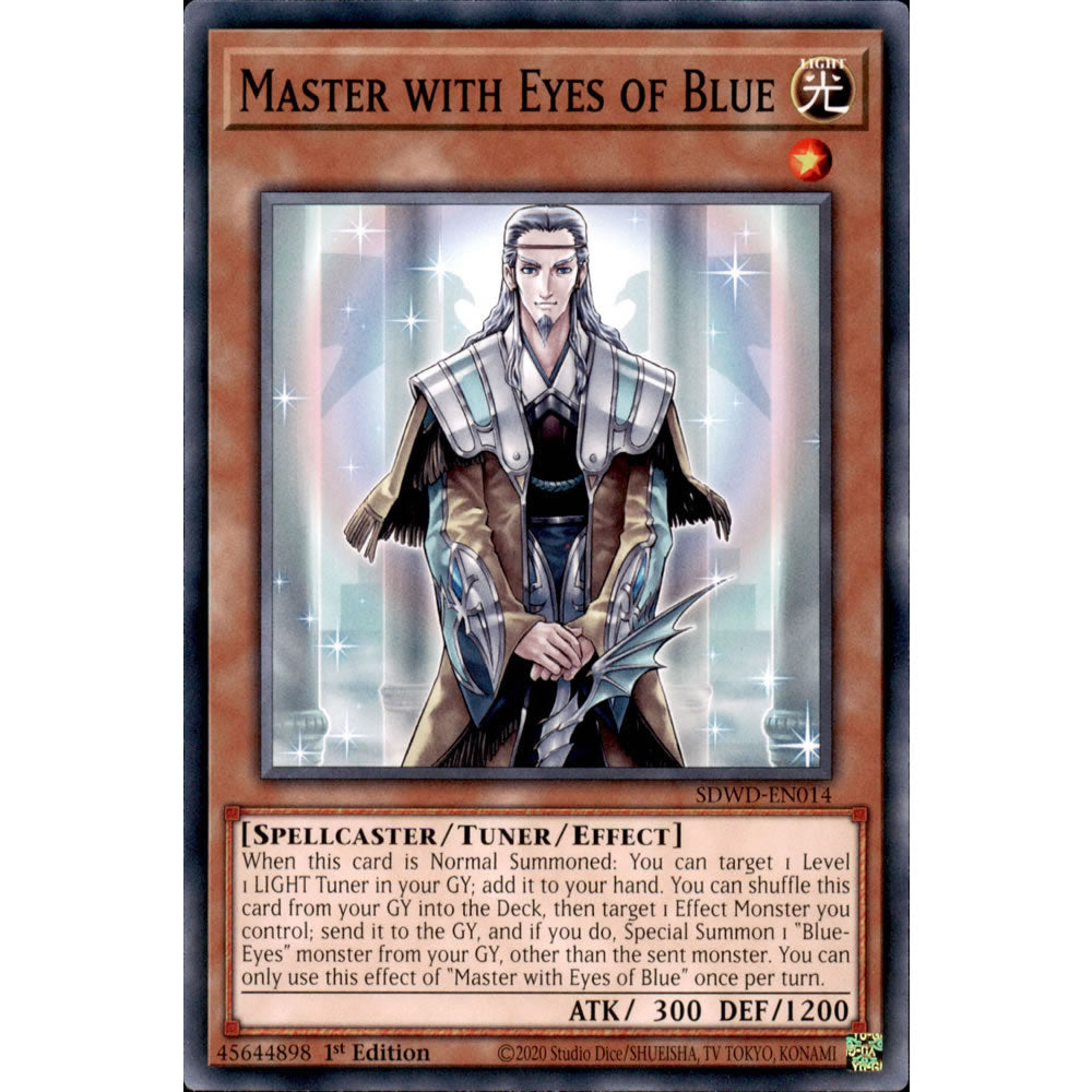 Master with Eyes of Blue SDWD-EN014 Yu-Gi-Oh! Card from the Blue-Eyes White Destiny Set