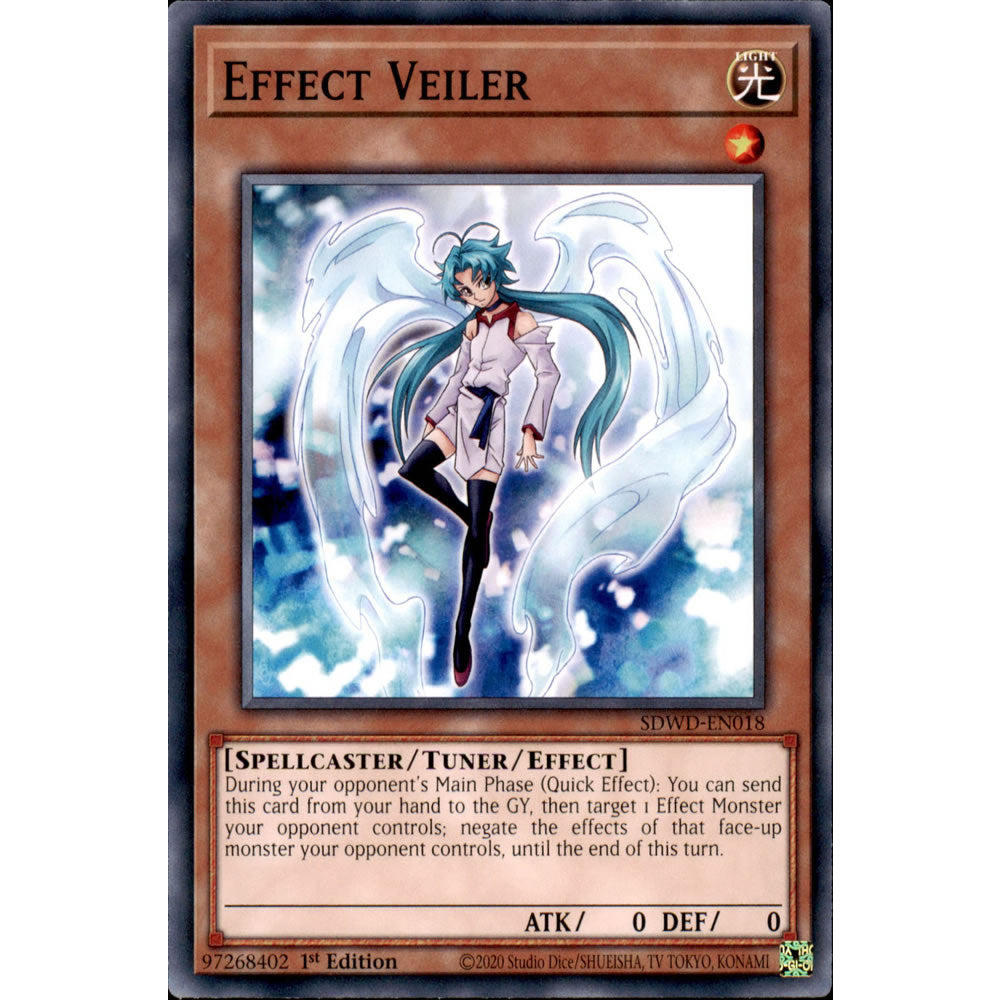 Effect Veiler SDWD-EN018 Yu-Gi-Oh! Card from the Blue-Eyes White Destiny Set