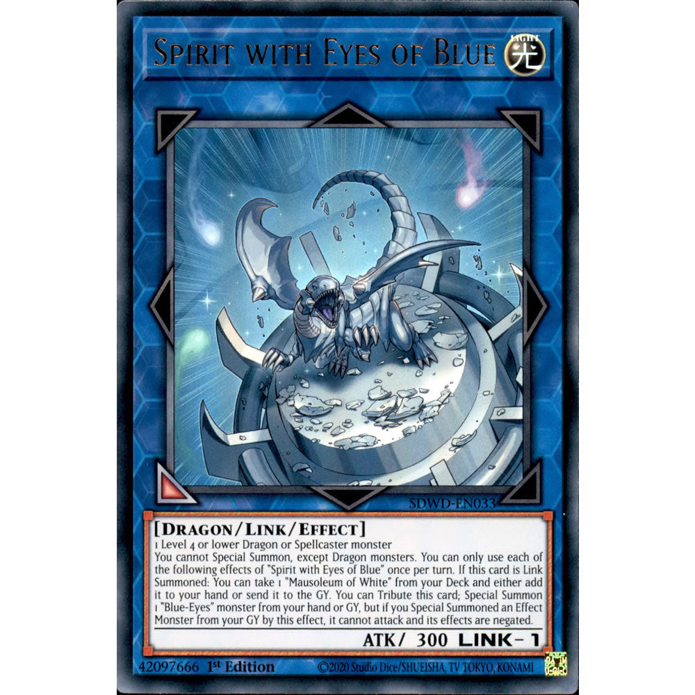 Spirit with Eyes of Blue SDWD-EN033 Yu-Gi-Oh! Card from the Blue-Eyes White Destiny Set