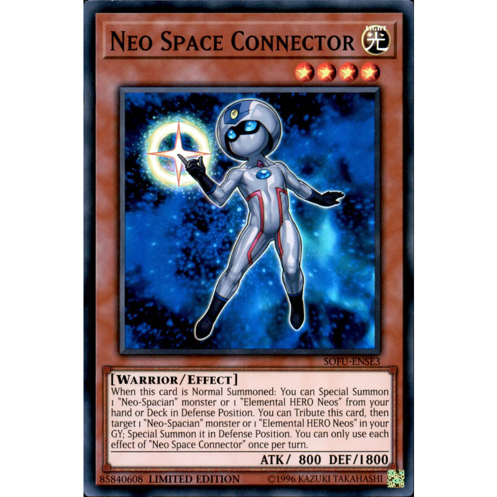 Neo Space Connector SOFU-ENSE3 Yu-Gi-Oh! Card from the Soul Fusion Special Edition Set