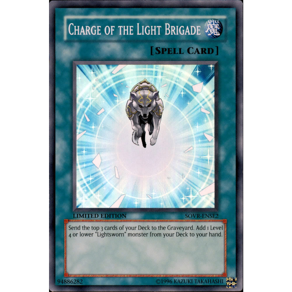 Charge of the Light Brigade SOVR-ENSE2 Yu-Gi-Oh! Card from the Stardust Overdrive Special Edition Set