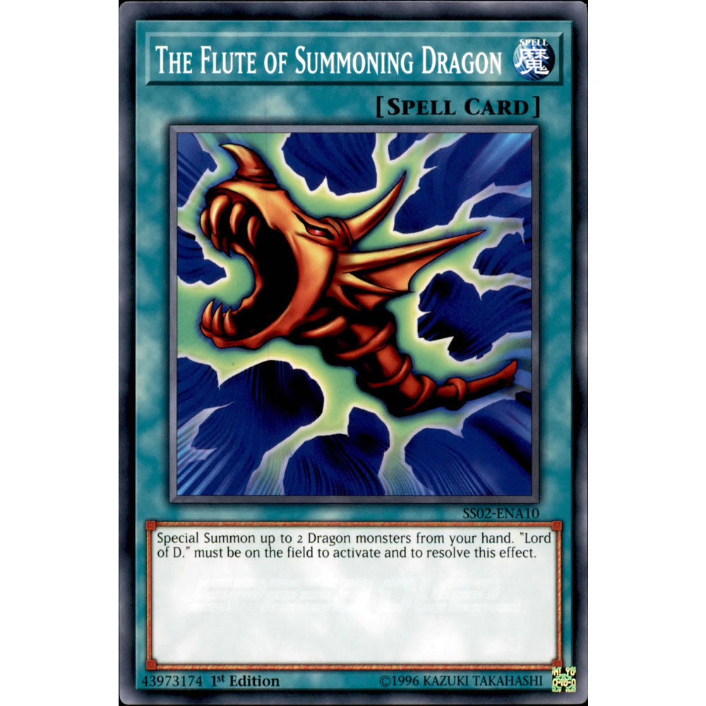 The Flute of Summoning Dragon SS02-ENA10 Yu-Gi-Oh! Card from the Speed Duel: Duelists of Tomorrow Set