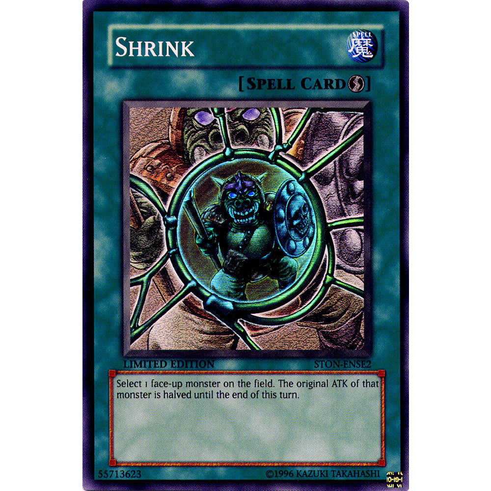 Shrink STON-ENSE2 Yu-Gi-Oh! Card from the Strike of Neos Special Edition Set