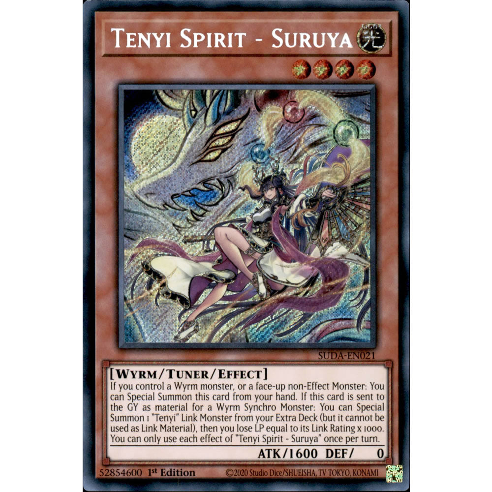 Tenyi Spirit - Suruya SUDA-EN021 Yu-Gi-Oh! Card from the Supreme Darkness Set