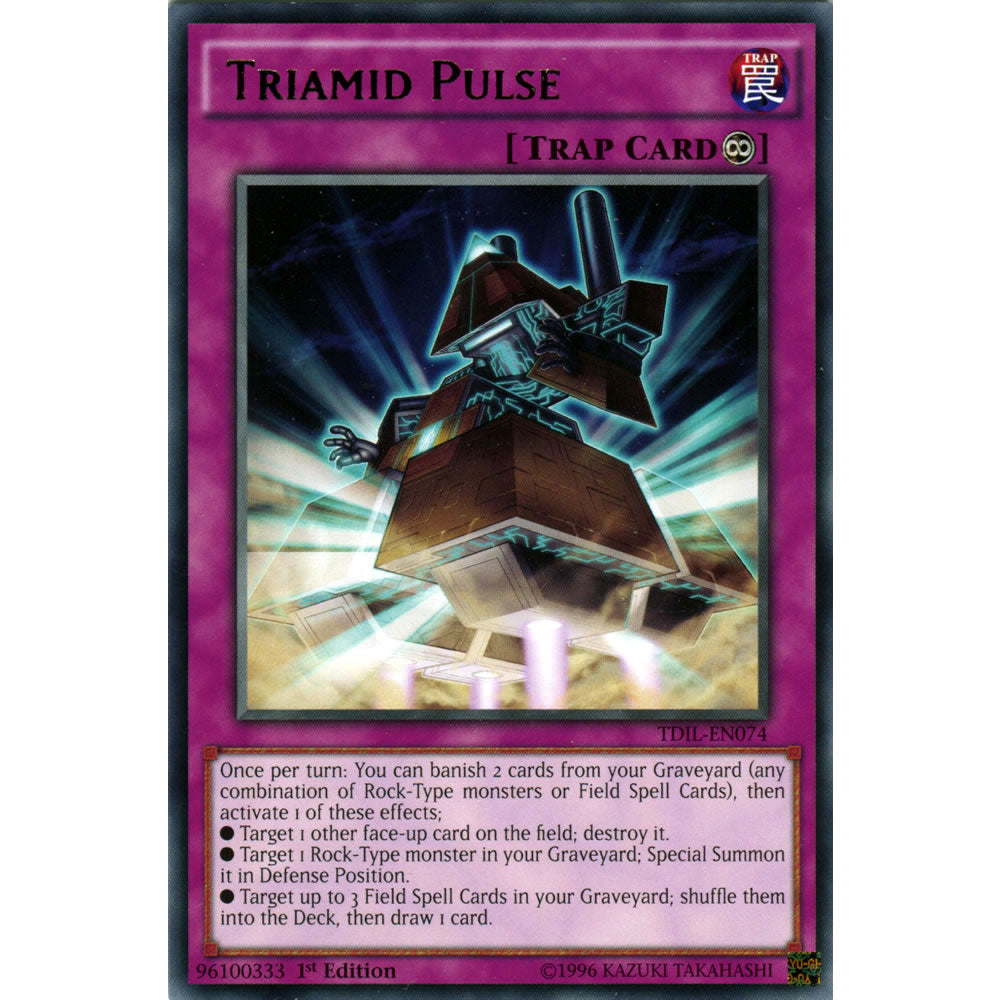 Triamid Pulse TDIL-EN074 Yu-Gi-Oh! Card from the The Dark Illusion Set