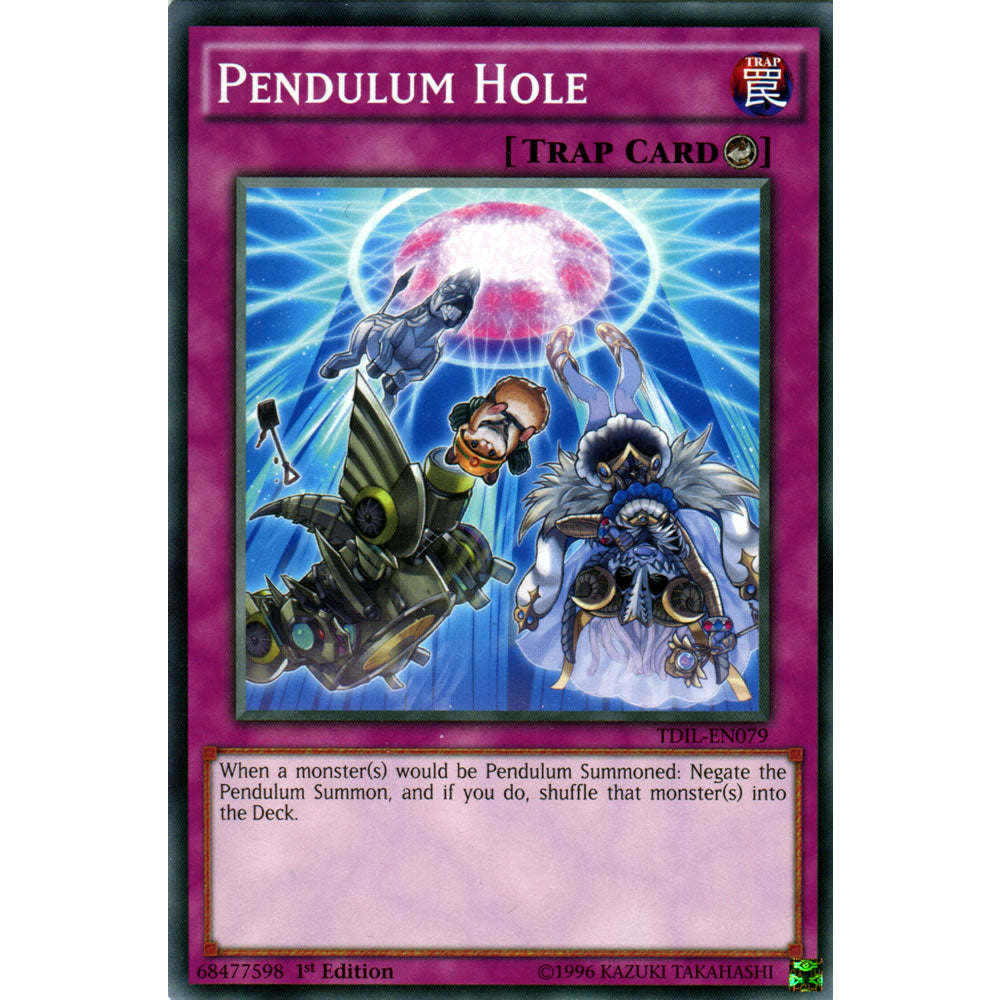 Pendulum Hole TDIL-EN079 Yu-Gi-Oh! Card from the The Dark Illusion Set