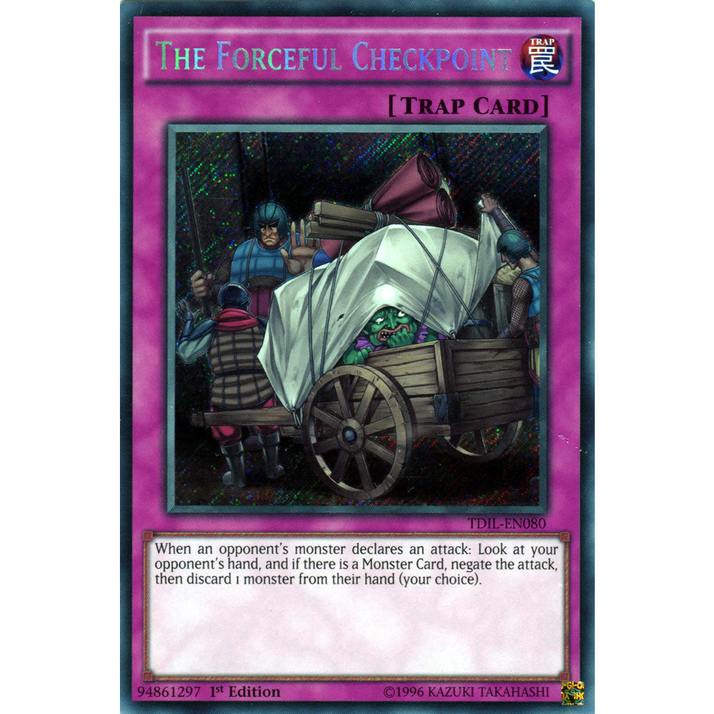 The Forceful Checkpoint TDIL-EN080 Yu-Gi-Oh! Card from the The Dark Illusion Set