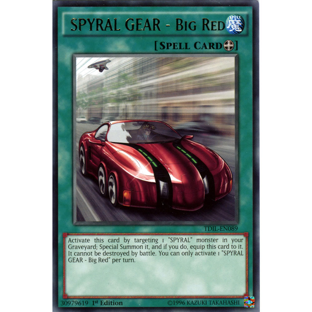 SPYRAL GEAR - Big Red TDIL-EN089 Yu-Gi-Oh! Card from the The Dark Illusion Set