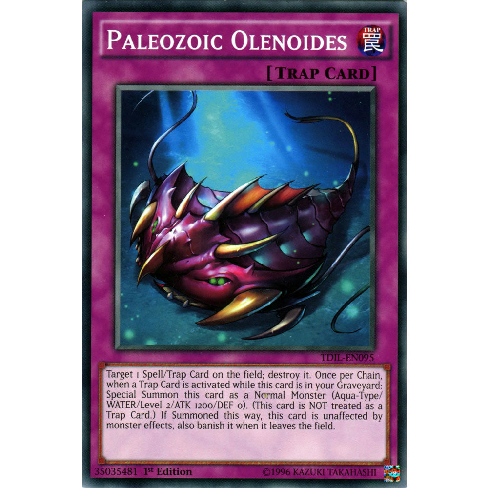 Paleozoic Olenoides TDIL-EN095 Yu-Gi-Oh! Card from the The Dark Illusion Set