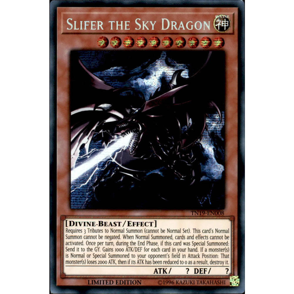 Slifer the Sky Dragon TN19-EN008 Yu-Gi-Oh! Card from the Mega-Tin 2019 Promo Set