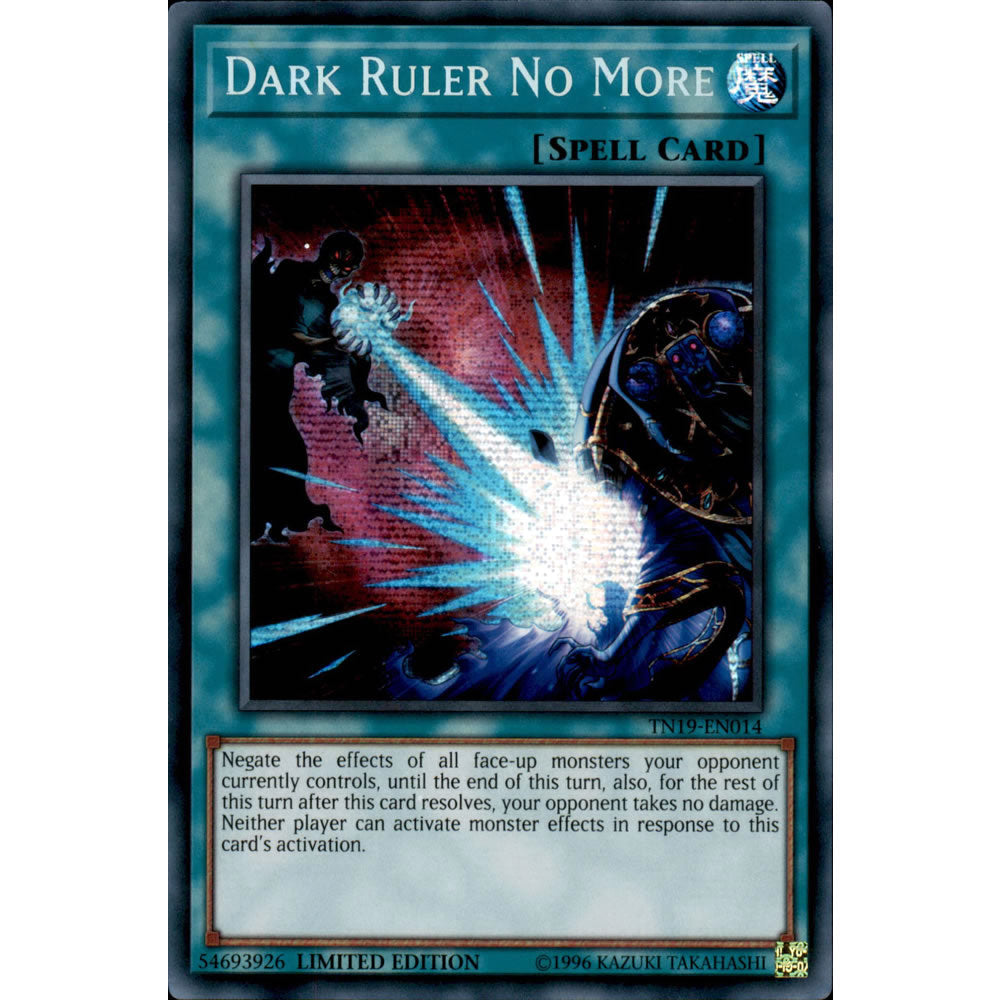 Dark Ruler No More TN19-EN014 Yu-Gi-Oh! Card from the Mega-Tin 2019 Promo Set