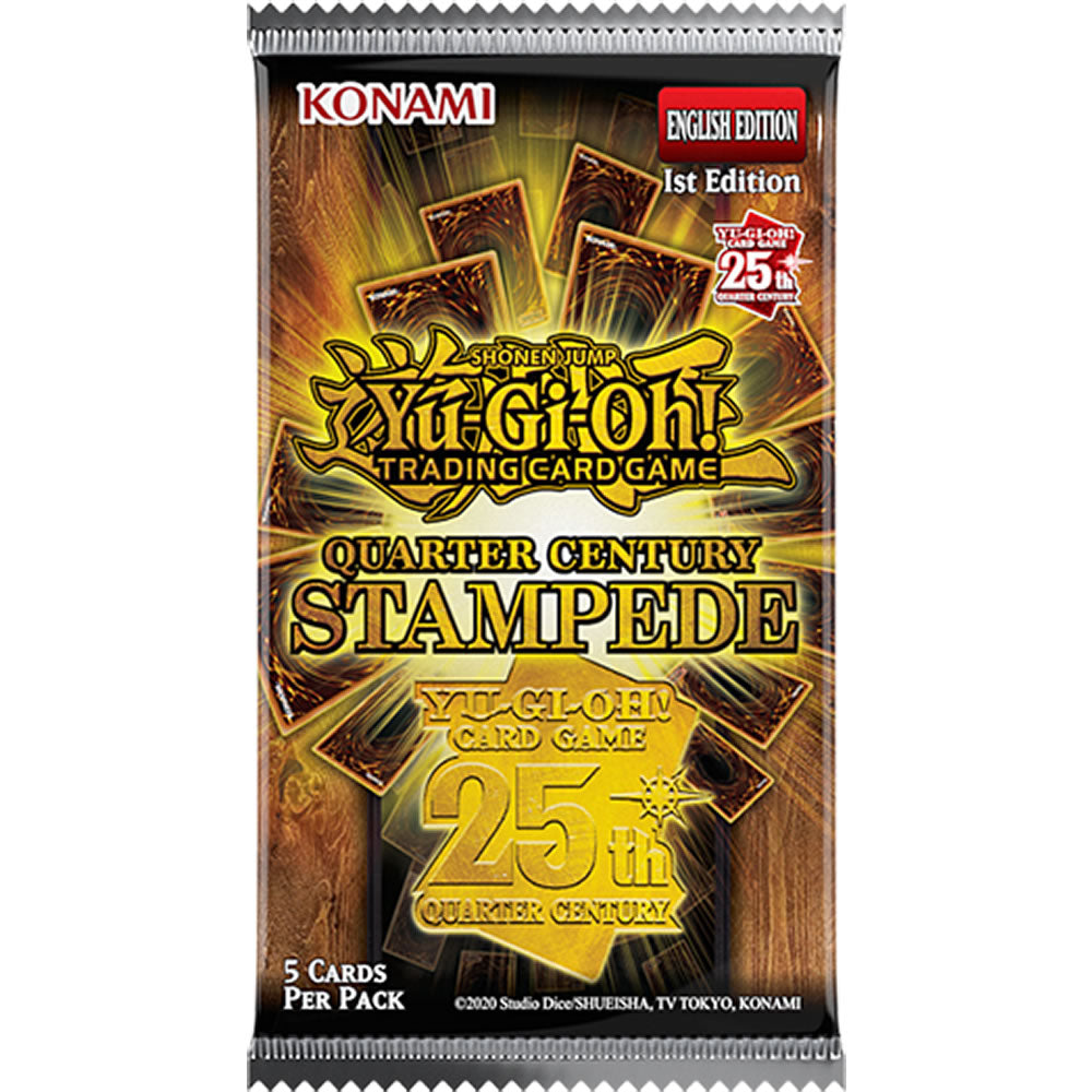 Yu-Gi-Oh! Quarter Century Stampede Booster Pack