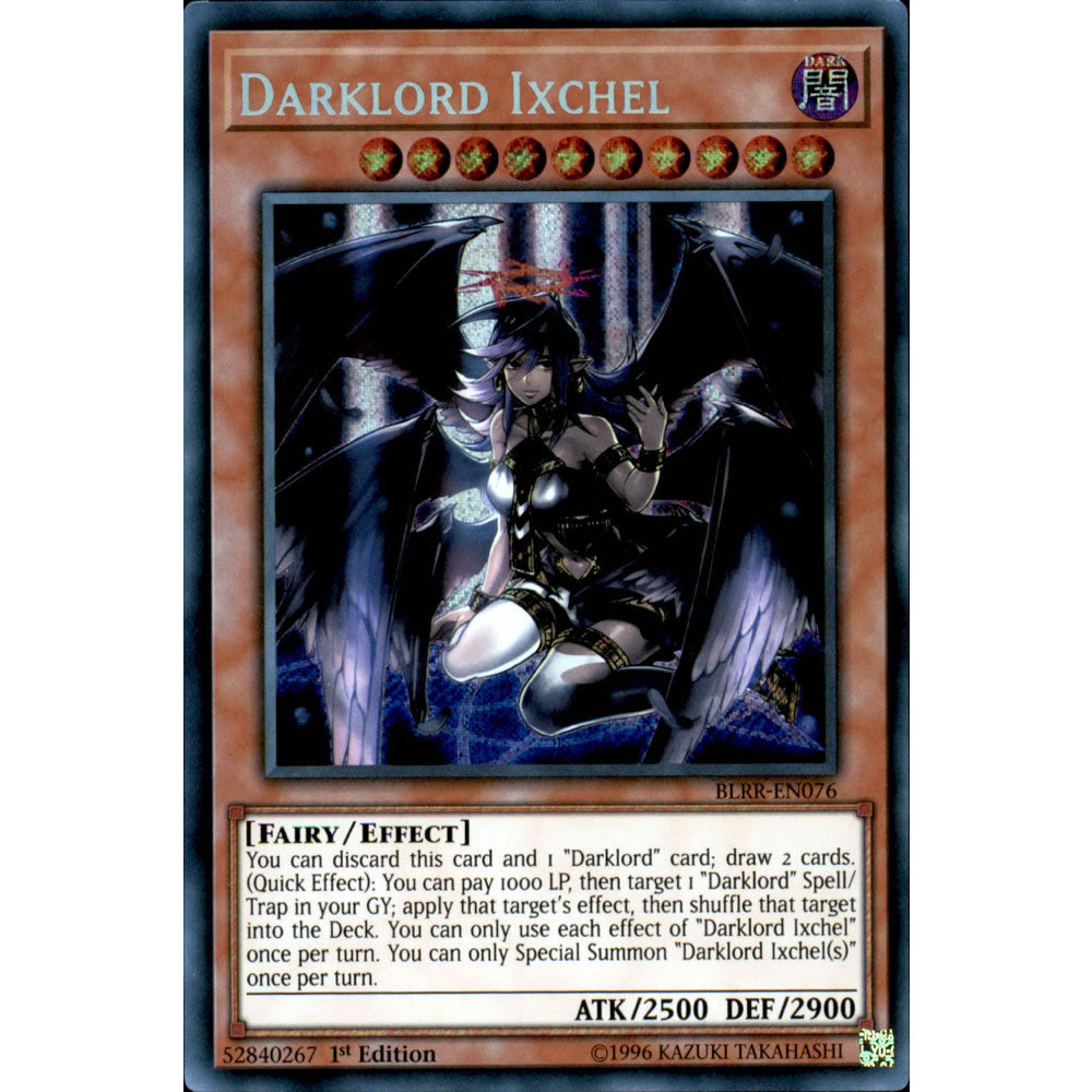 Darklord Ixchel BLRR-EN076 Yu-Gi-Oh! Card from the Battles of Legend: Relentless Revenge Set