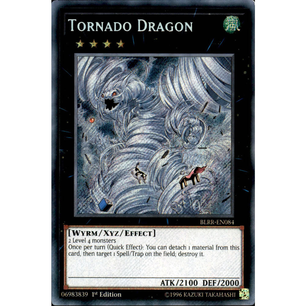 Tornado Dragon BLRR-EN084 Yu-Gi-Oh! Card from the Battles of Legend: Relentless Revenge Set