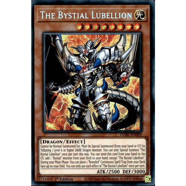 Yugioh buy Darkwing Blast The Bystial Lubellion x2