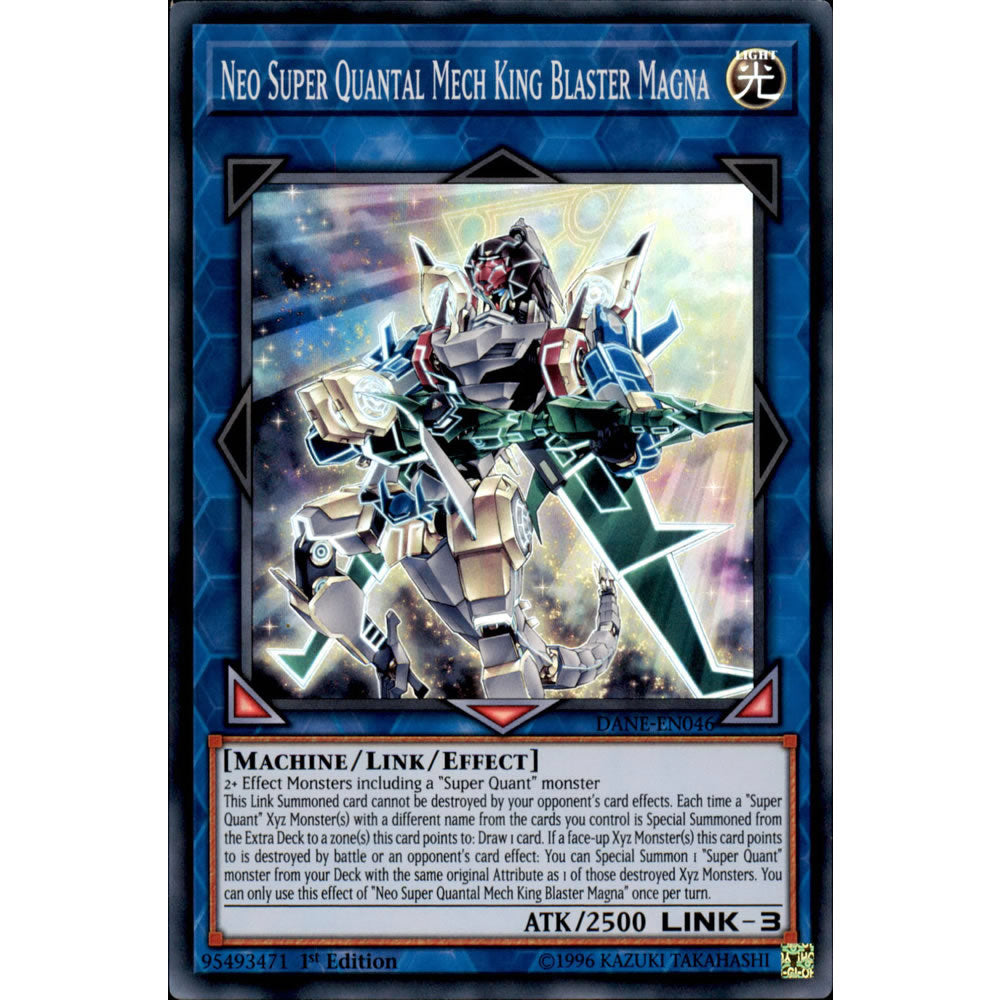 Neo Super Quantal Mech King Blaster Magna DANE-EN046 Yu-Gi-Oh! Card from the Dark Neostorm Set