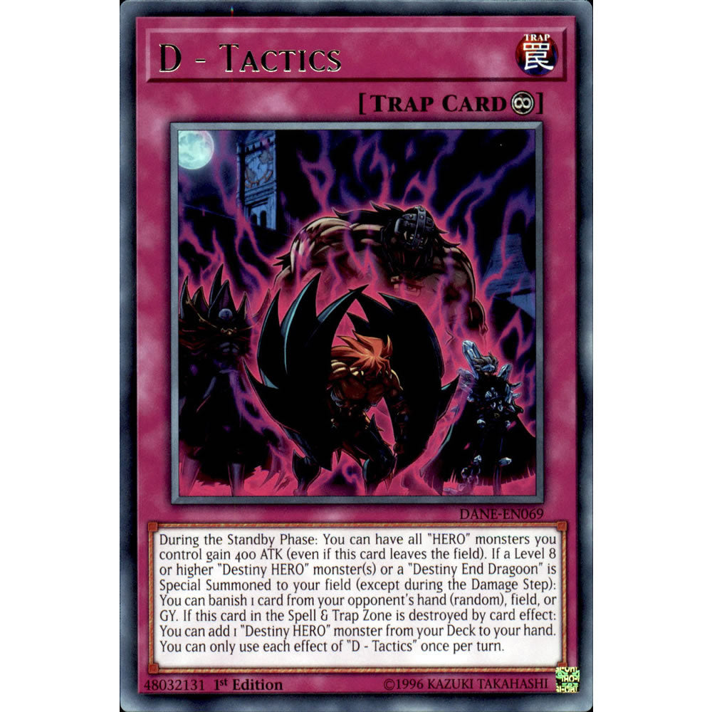 D - Tactics DANE-EN069 Yu-Gi-Oh! Card from the Dark Neostorm Set