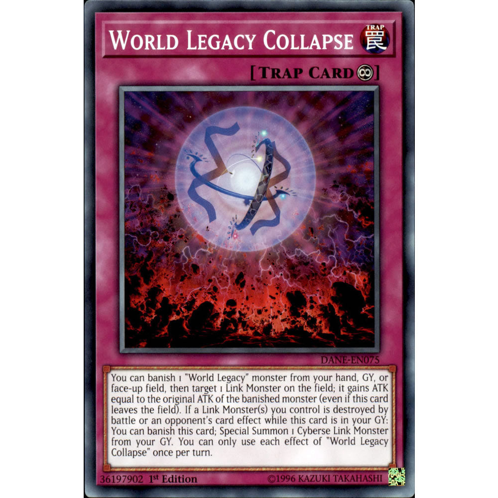 World Legacy Collapse DANE-EN075 Yu-Gi-Oh! Card