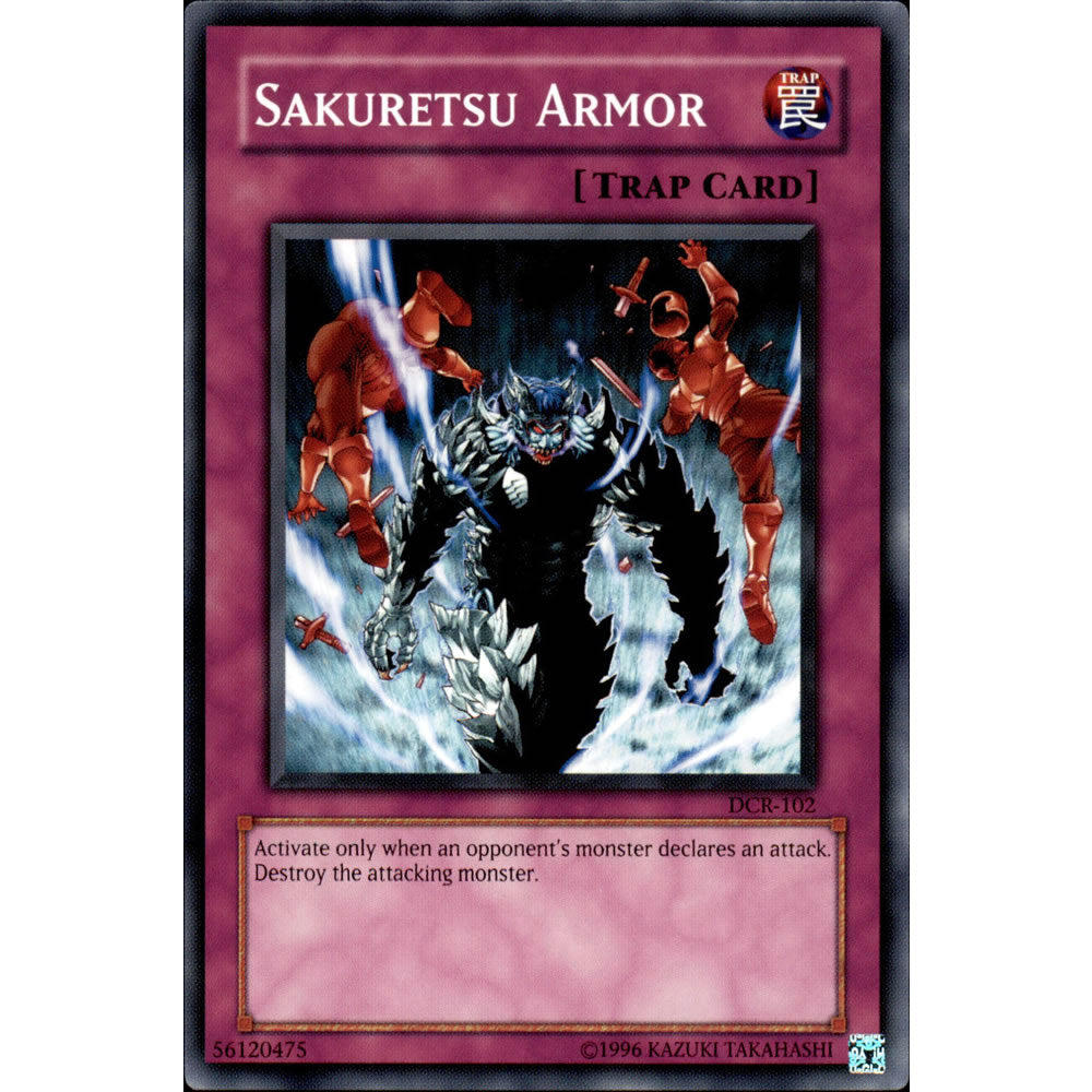 Sakuretsu Armor DCR-102 Yu-Gi-Oh! Card from the Dark Crisis Set