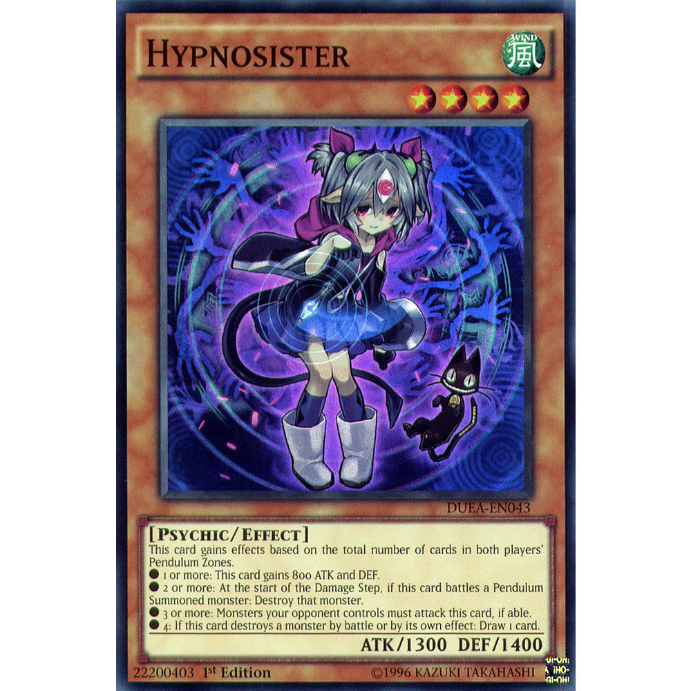 Hypnosister DUEA-EN043 Yu-Gi-Oh! Card from the Duelist Alliance Set