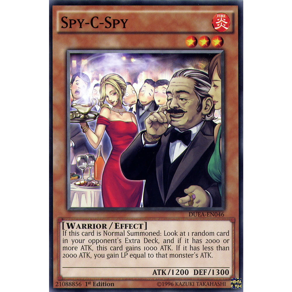 Spy-C-Spy DUEA-EN046 Yu-Gi-Oh! Card from the Duelist Alliance Set