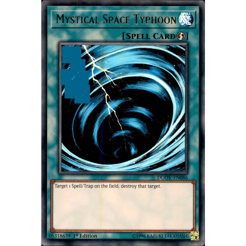 Mystical Space Typhoon DUOV-EN086 Yu-Gi-Oh! Card from the Duel Overload Set