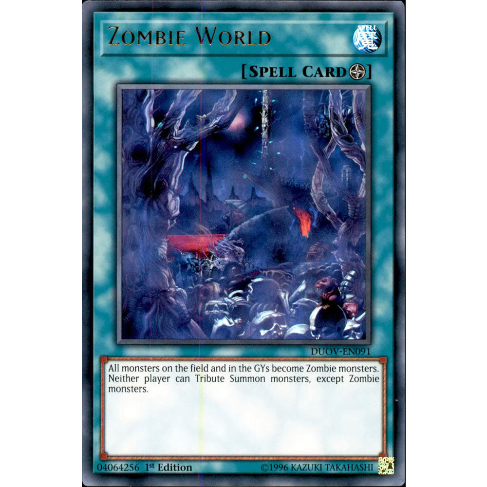 Zombie World DUOV-EN091 Yu-Gi-Oh! Card from the Duel Overload Set