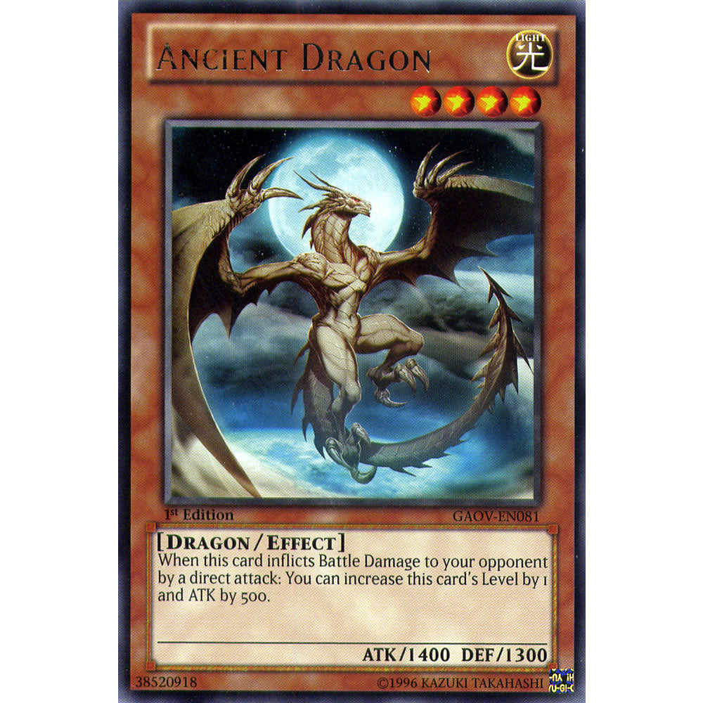 Ancient Dragon GAOV-EN081 Yu-Gi-Oh! Card from the Galactic Overlord Set