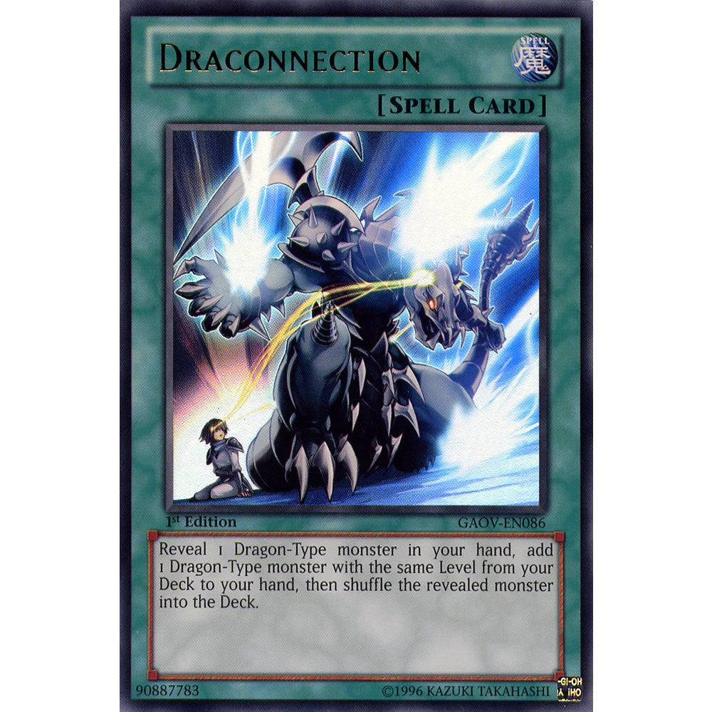 Draconnection GAOV-EN086 Yu-Gi-Oh! Card from the Galactic Overlord Set