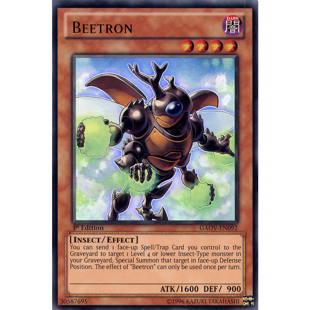 Beetron GAOV-EN092 Yu-Gi-Oh! Card from the Galactic Overlord Set