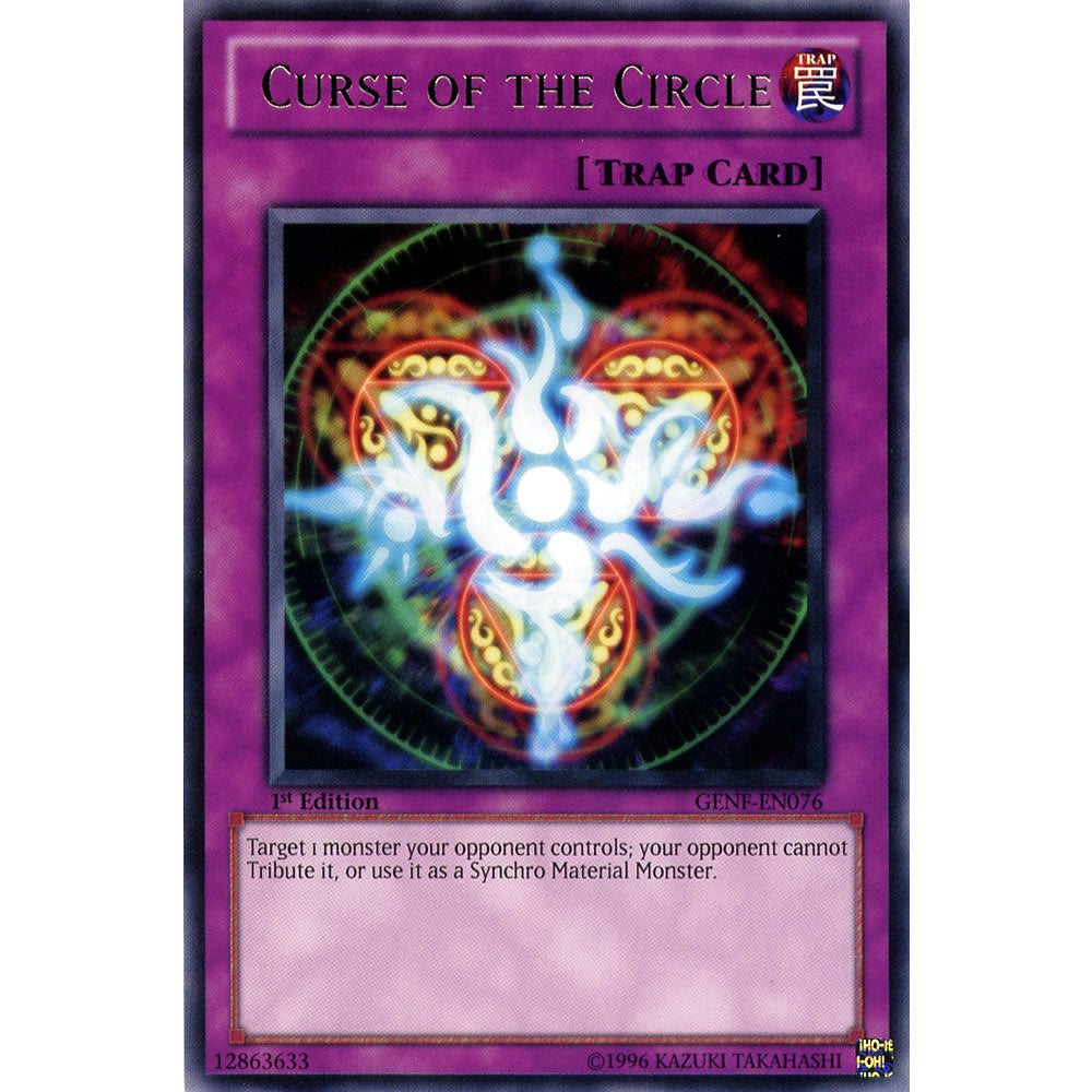 Curse of the Circle GENF-EN076 Yu-Gi-Oh! Card from the Generation Force Set