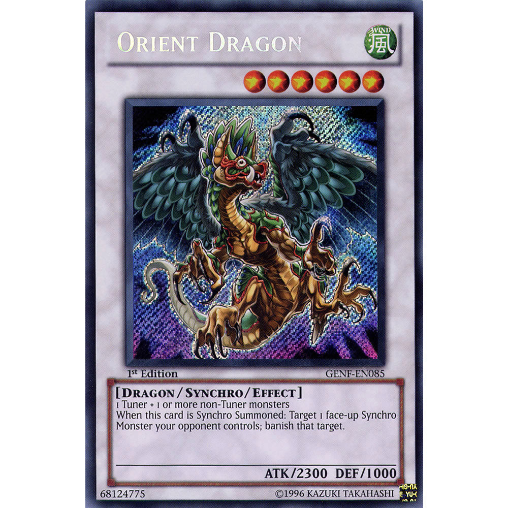 Orient Dragon GENF-EN085 Yu-Gi-Oh! Card from the Generation Force Set