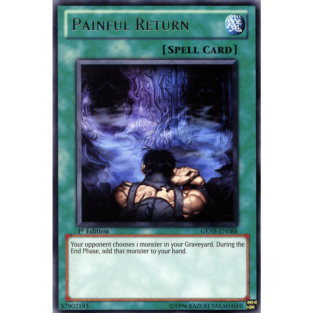 Painful Return GENF-EN088 Yu-Gi-Oh! Card from the Generation Force Set