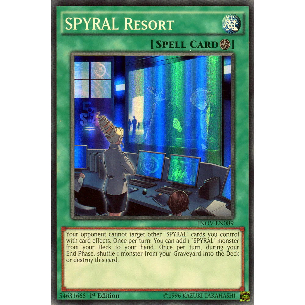 SPYRAL Resort INOV-EN089 Yu-Gi-Oh! Card from the Invasion: Vengeance Set