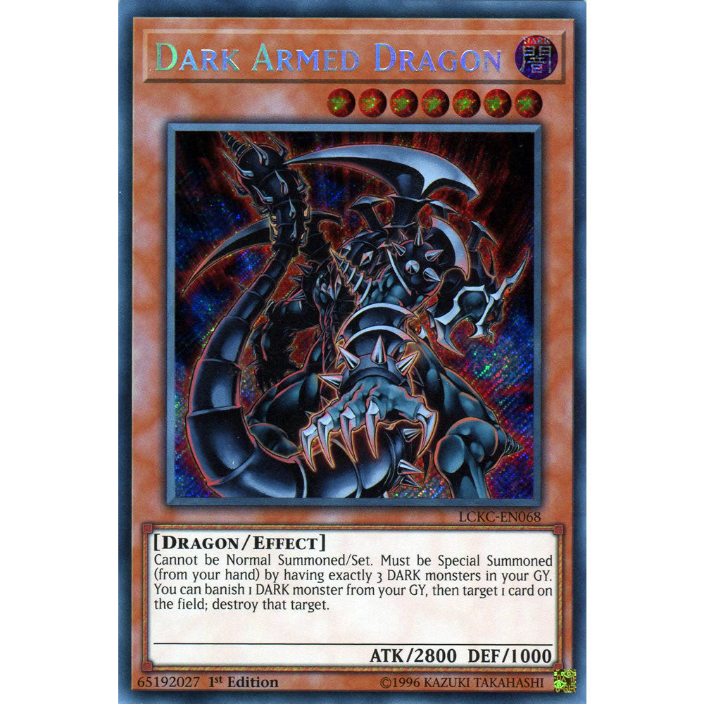 Dark Armed Dragon LCKC-EN068 Yu-Gi-Oh! Card from the Legendary Collection Kaiba Mega Pack Set