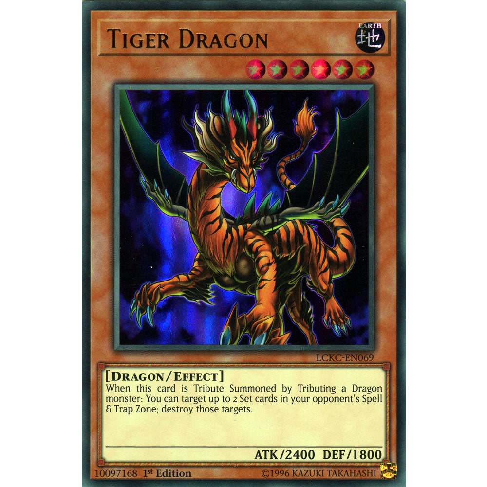 Tiger Dragon LCKC-EN069 Yu-Gi-Oh! Card from the Legendary Collection Kaiba Mega Pack Set