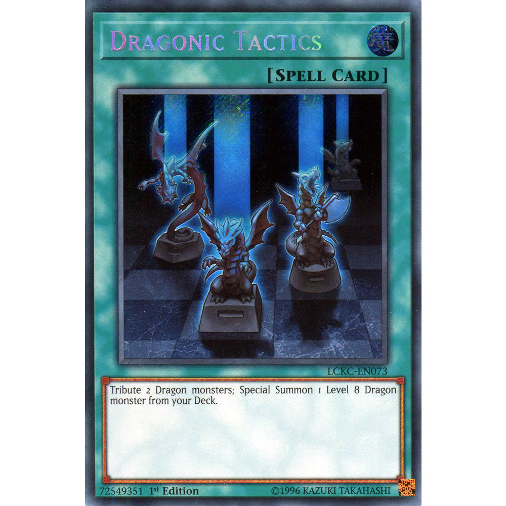 Dragonic Tactics LCKC-EN073 Yu-Gi-Oh! Card from the Legendary Collection Kaiba Mega Pack Set