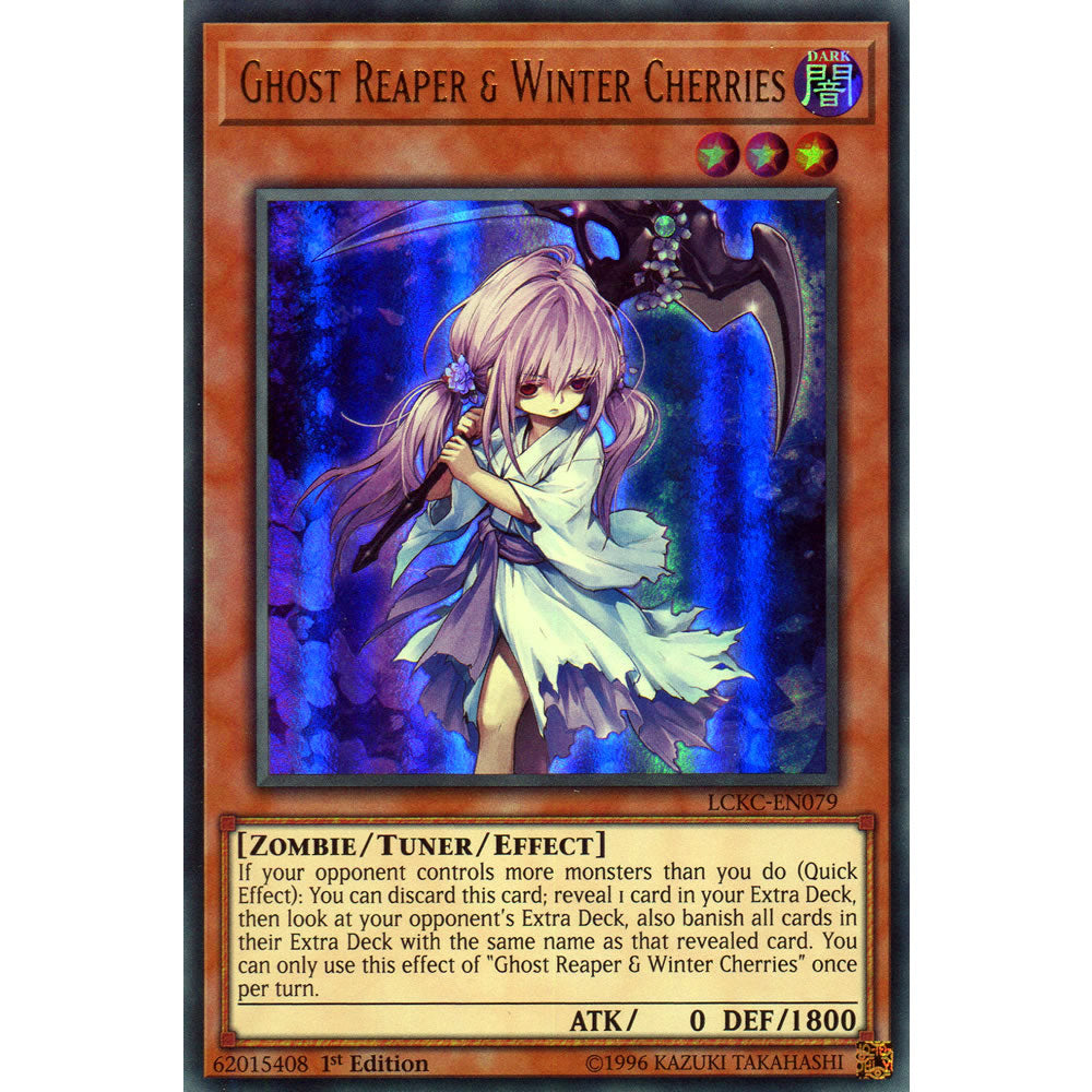 Ghost Reaper & Winter Cherries LCKC-EN079 Yu-Gi-Oh! Card from the Legendary Collection Kaiba Mega Pack Set