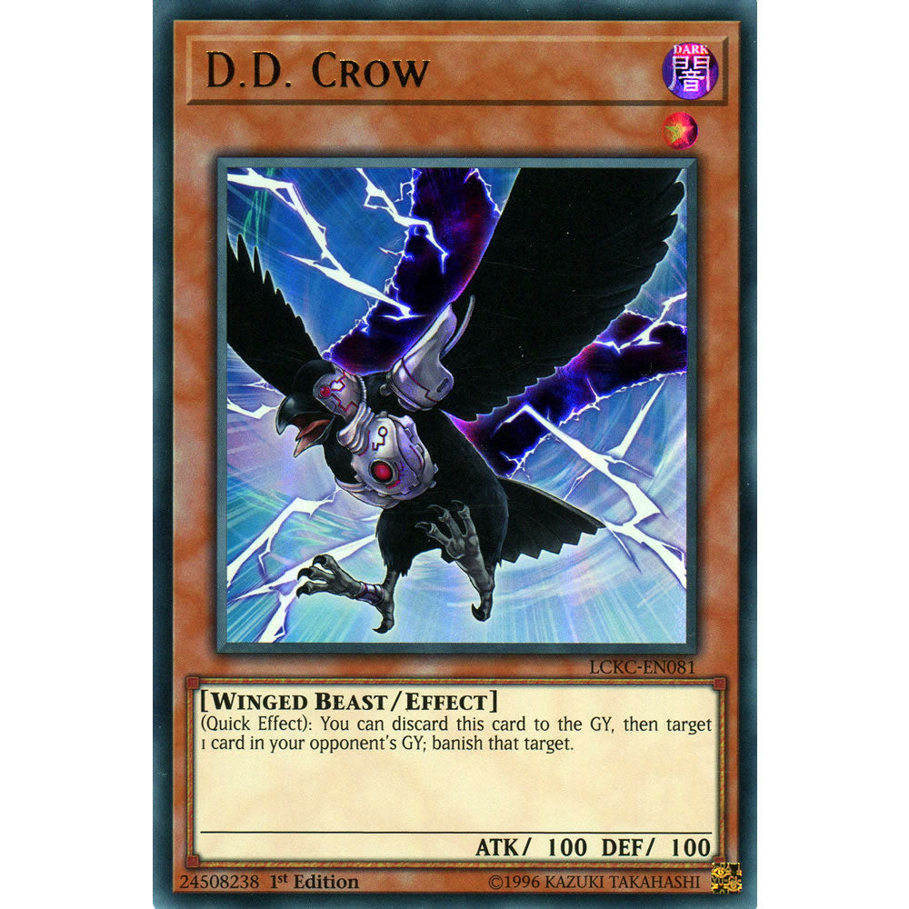 D.D. Crow LCKC-EN081 Yu-Gi-Oh! Card from the Legendary Collection Kaiba Mega Pack Set