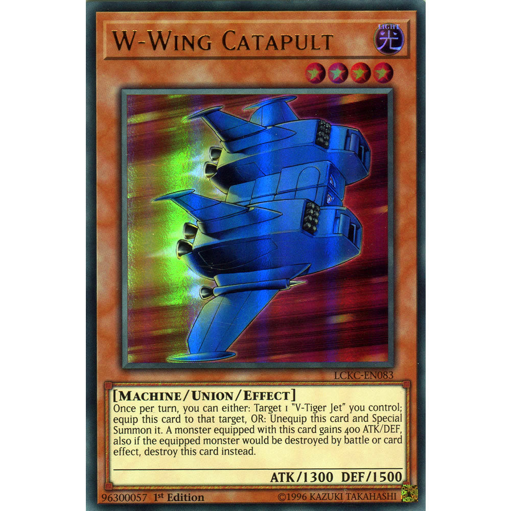 W-Wing Catapult LCKC-EN083 Yu-Gi-Oh! Card from the Legendary Collection Kaiba Mega Pack Set