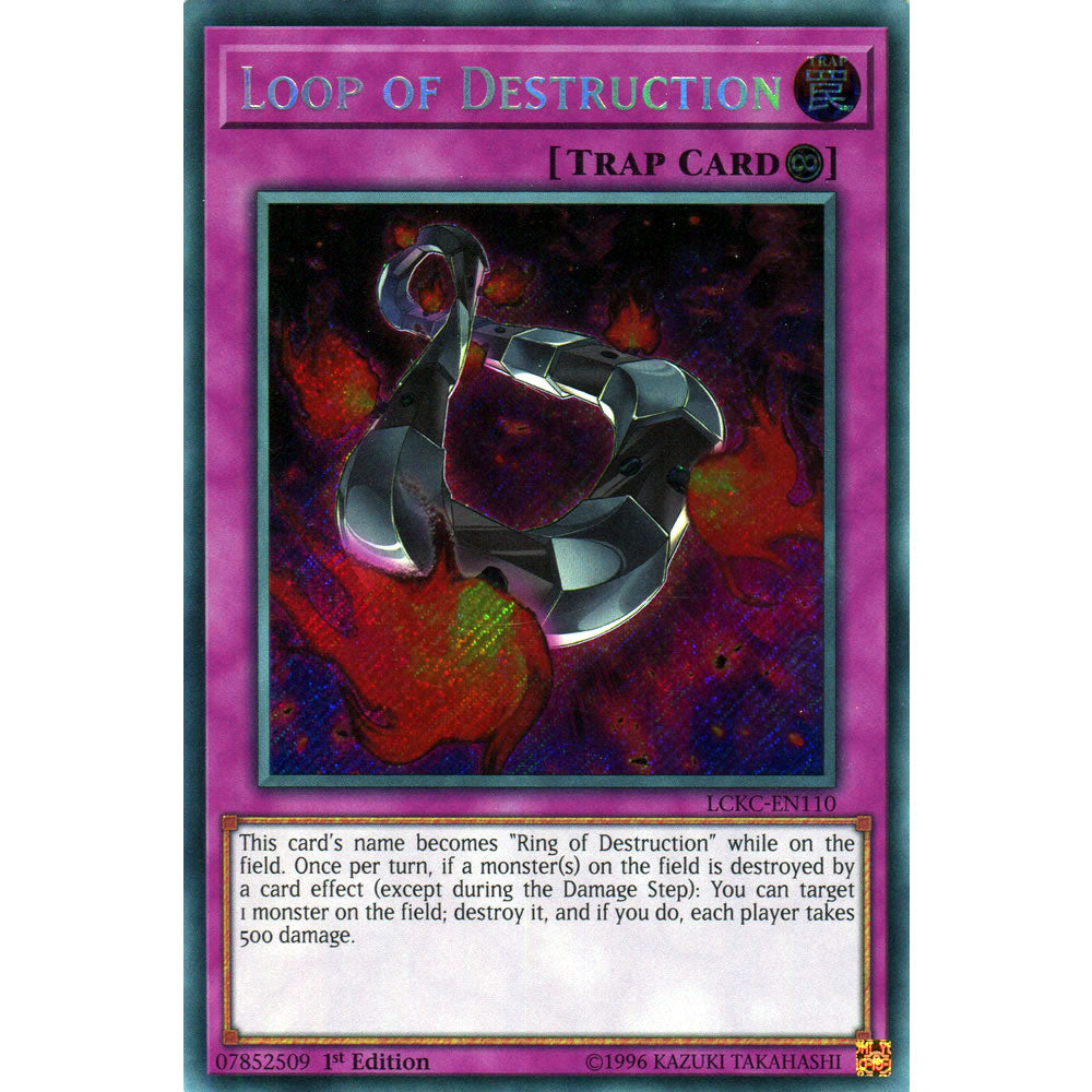 Loop of Destruction LCKC-EN110 Yu-Gi-Oh! Card from the Legendary Collection Kaiba Mega Pack Set